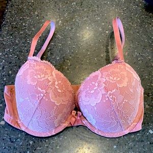 34C lace push up bra